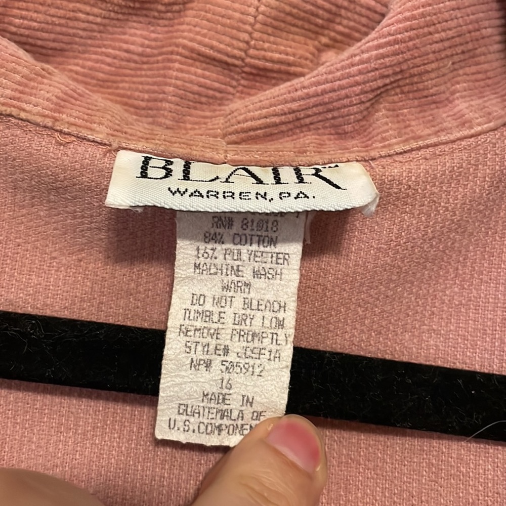 Pink Jacket with buttons - Picture 2 of 2